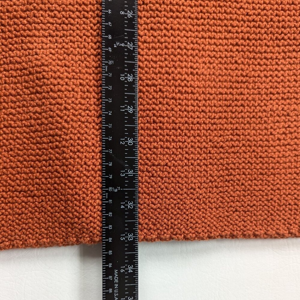 J. Jill Textured Long Knit Open Vest Small Terracotta - Picture 6 of 9